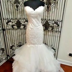 Wedding dress mermaid style